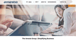 Desktop Screenshot of amesto.com